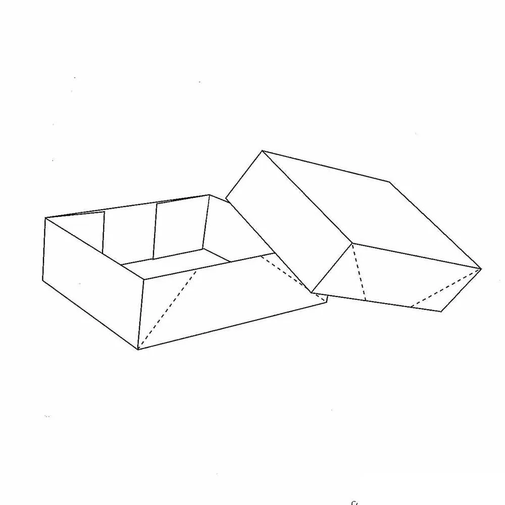 Bandeja plegable y tapa