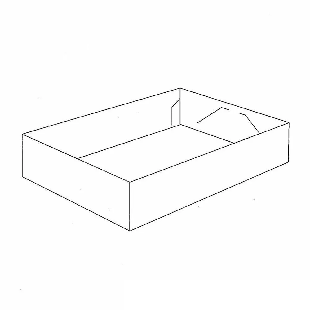 Bandeja plegable de doble pared