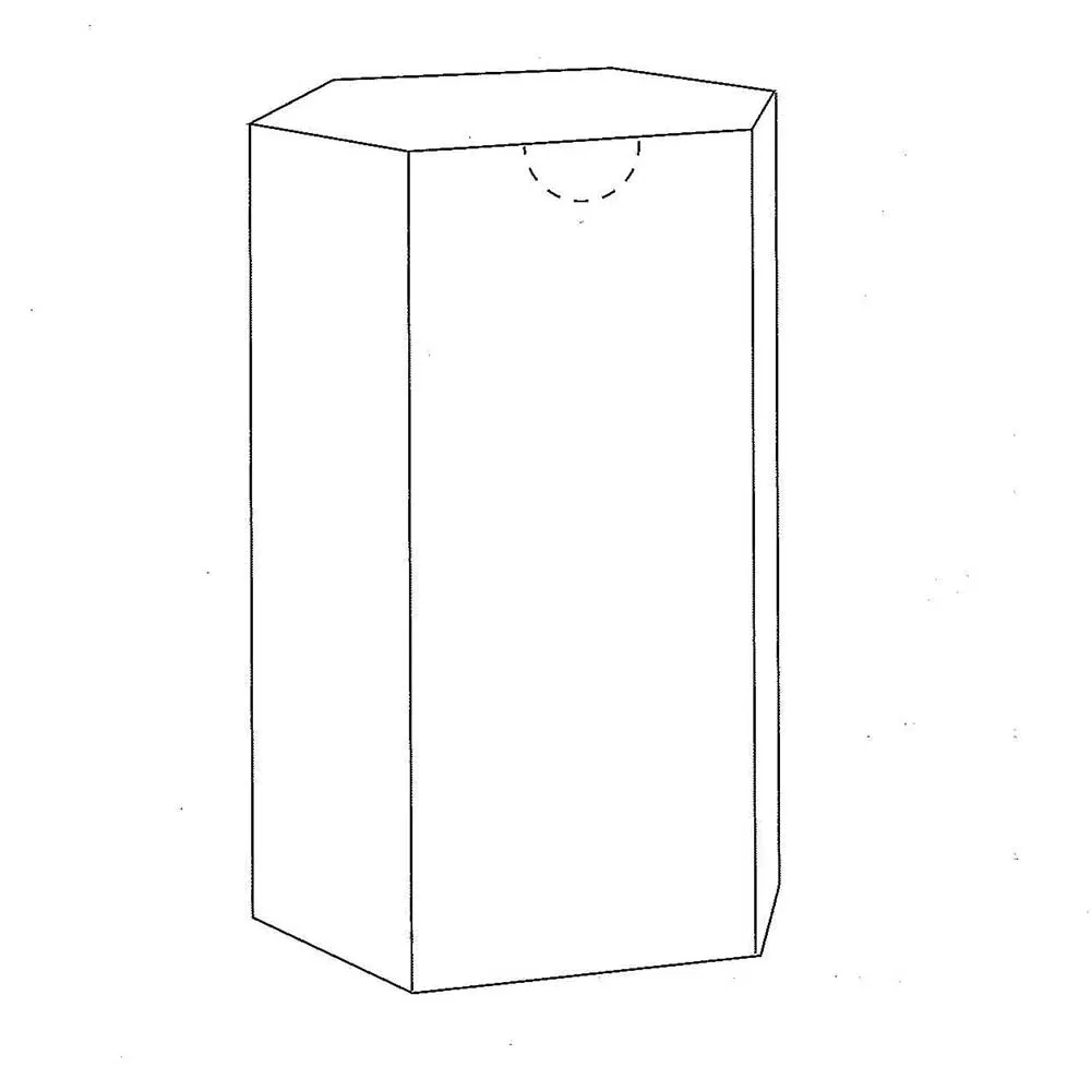 Caja hexagonal