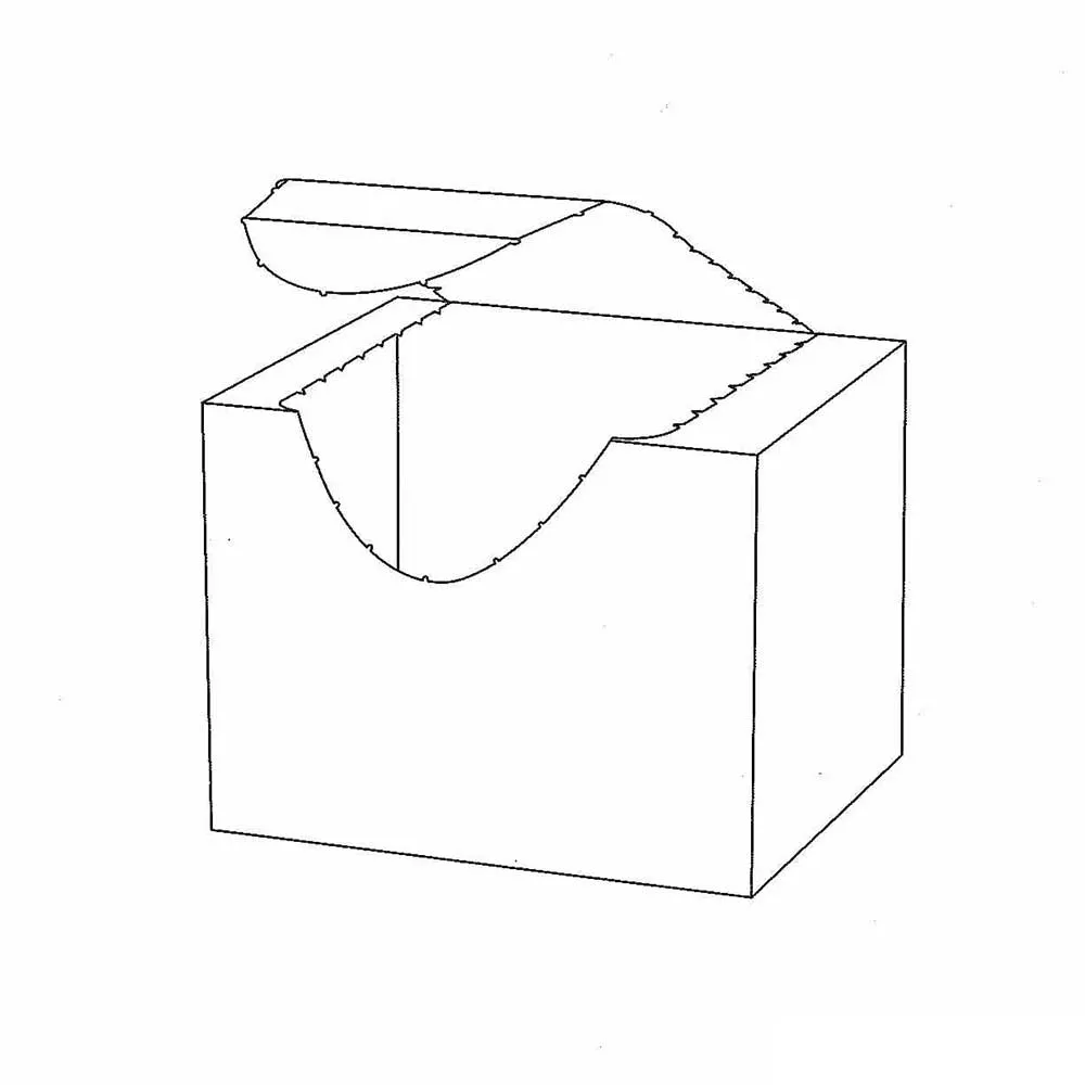 Rasgar la parte superior abierta