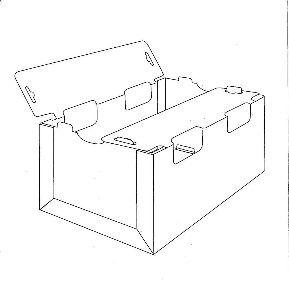 Caja apilable