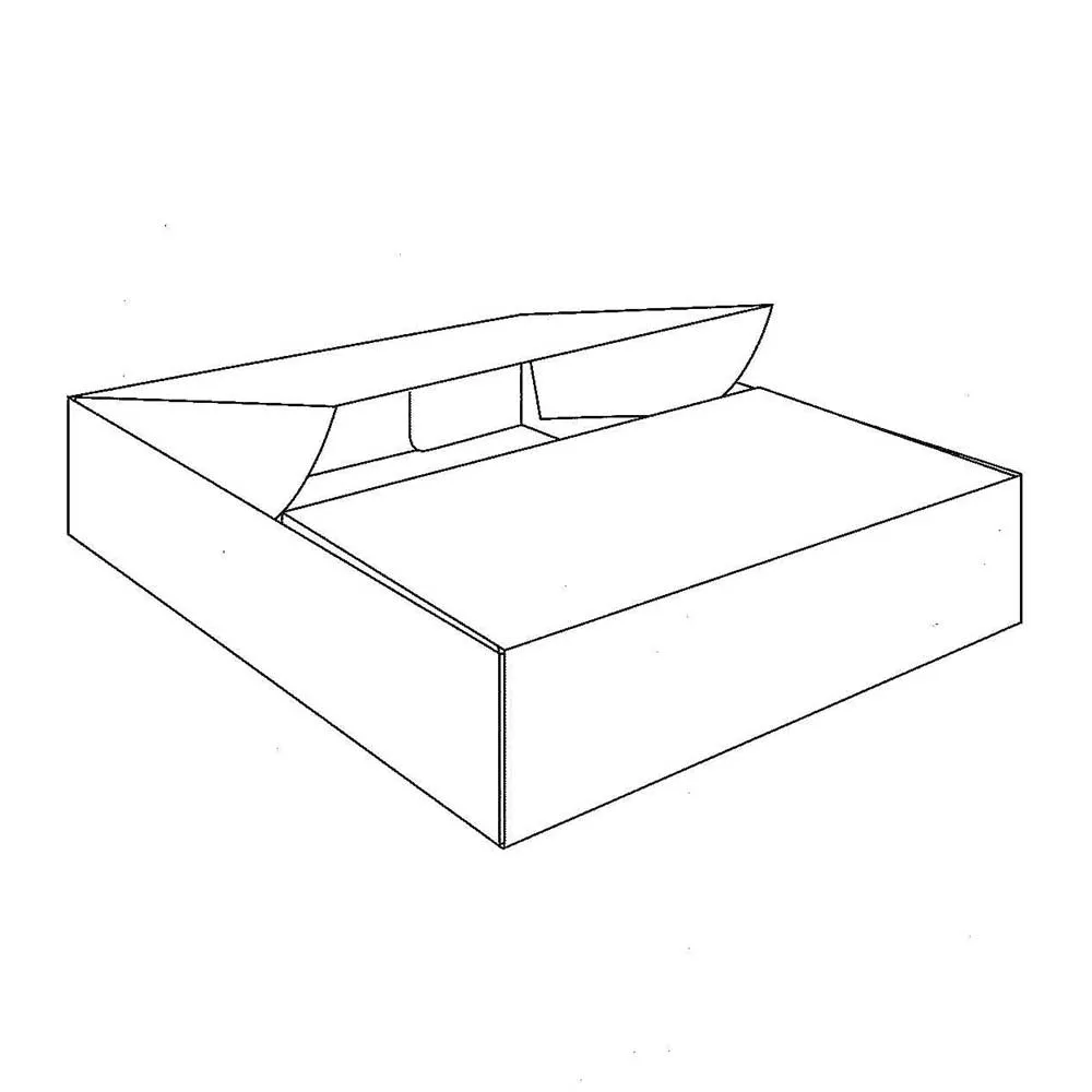 Baúl de dos paneles