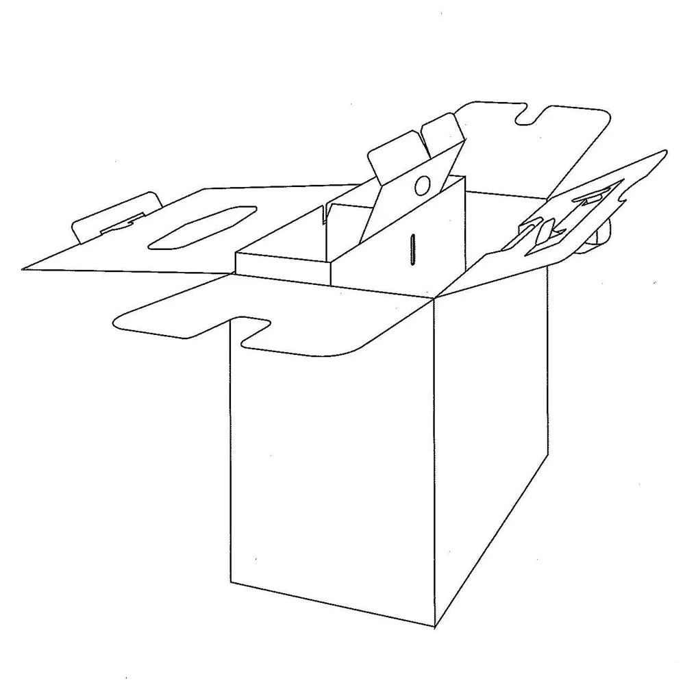 Portador con divisor de dos celdas adicional