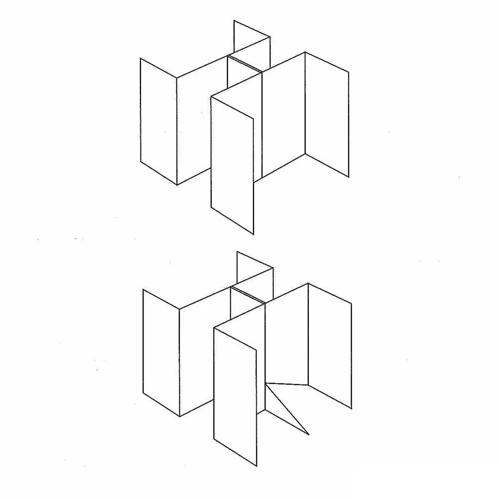 Particiones plegadas