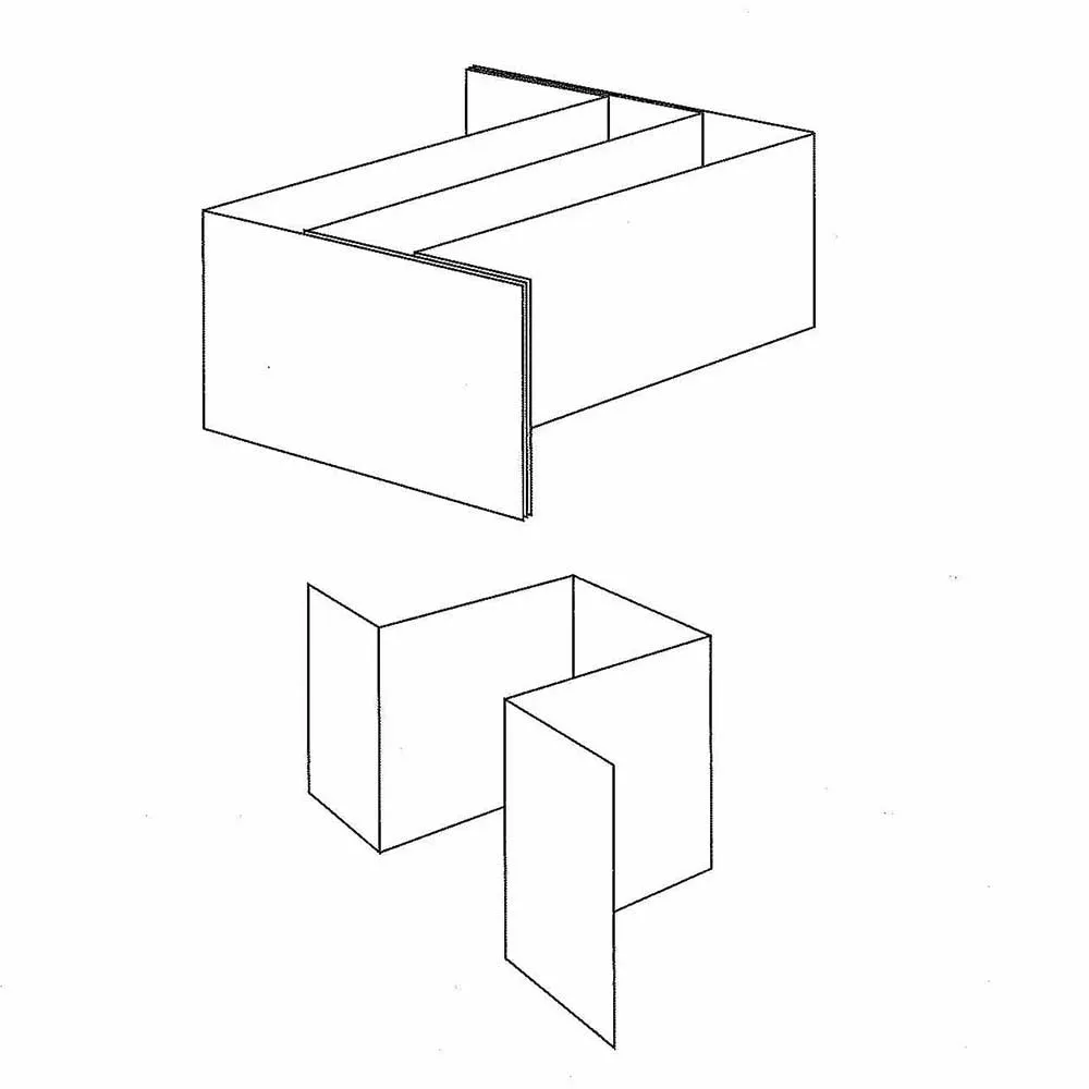 Divisores de tres y cuatro celdas
