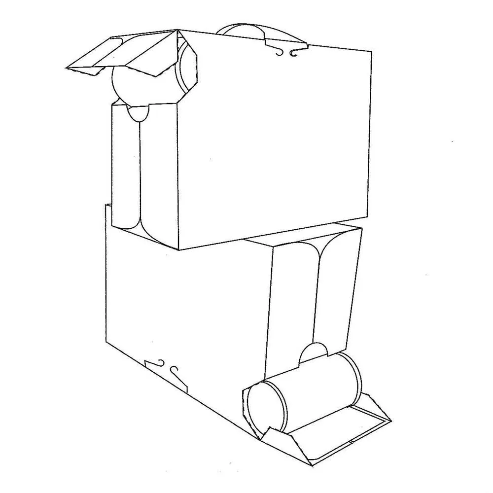 Soporte y dispenser de latas