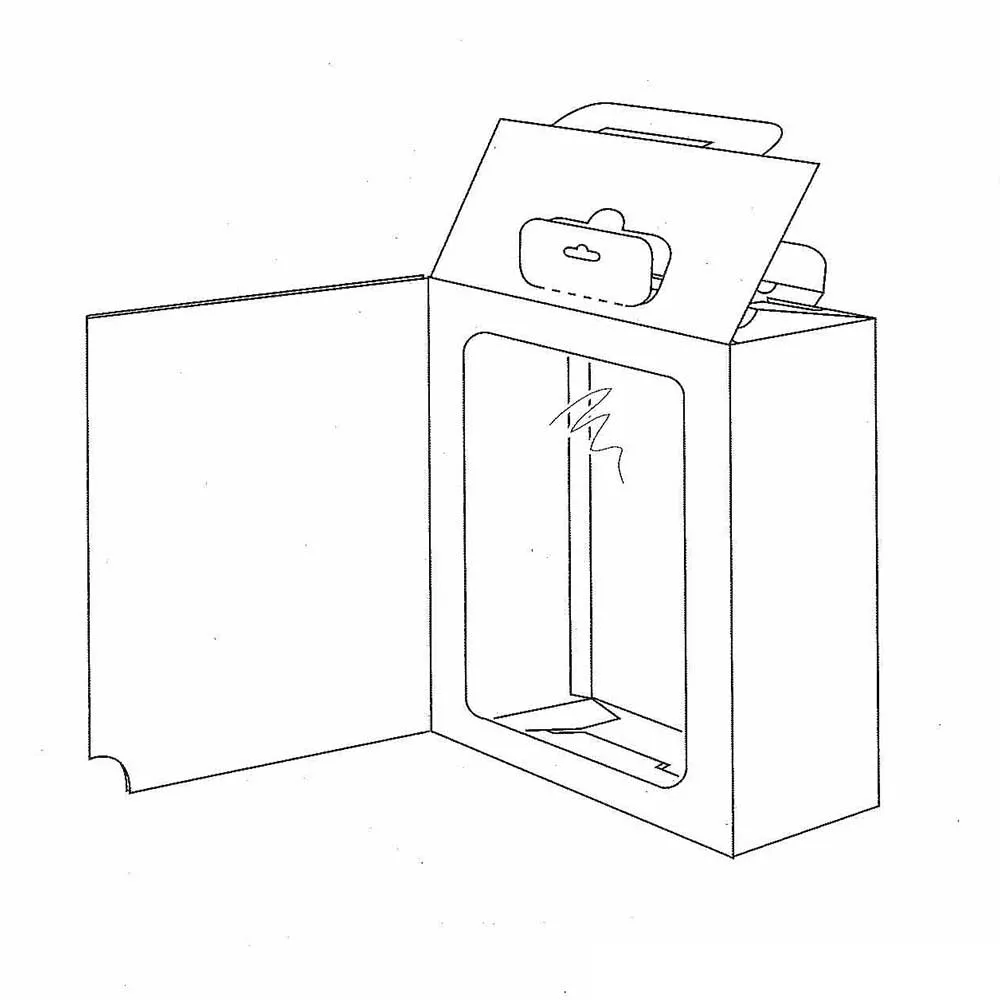 Panel colgante y ventana con cierre