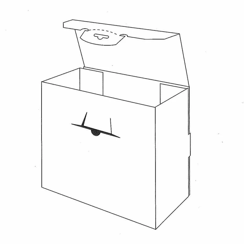 Cierre con agujero para colgar