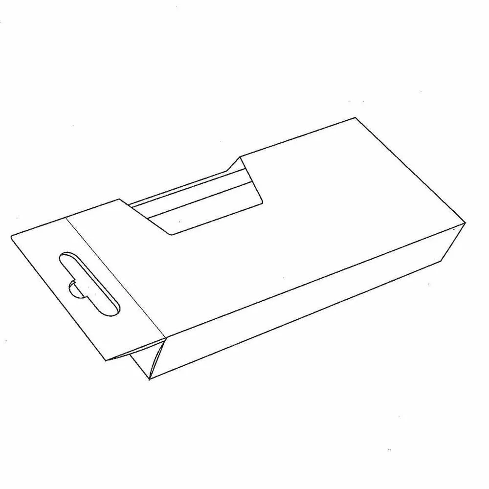 Caja expositora colgante