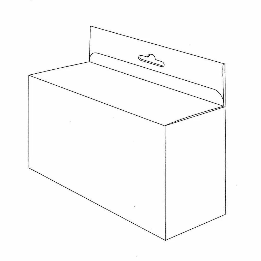 Panel trasero Lengüeta para colgar