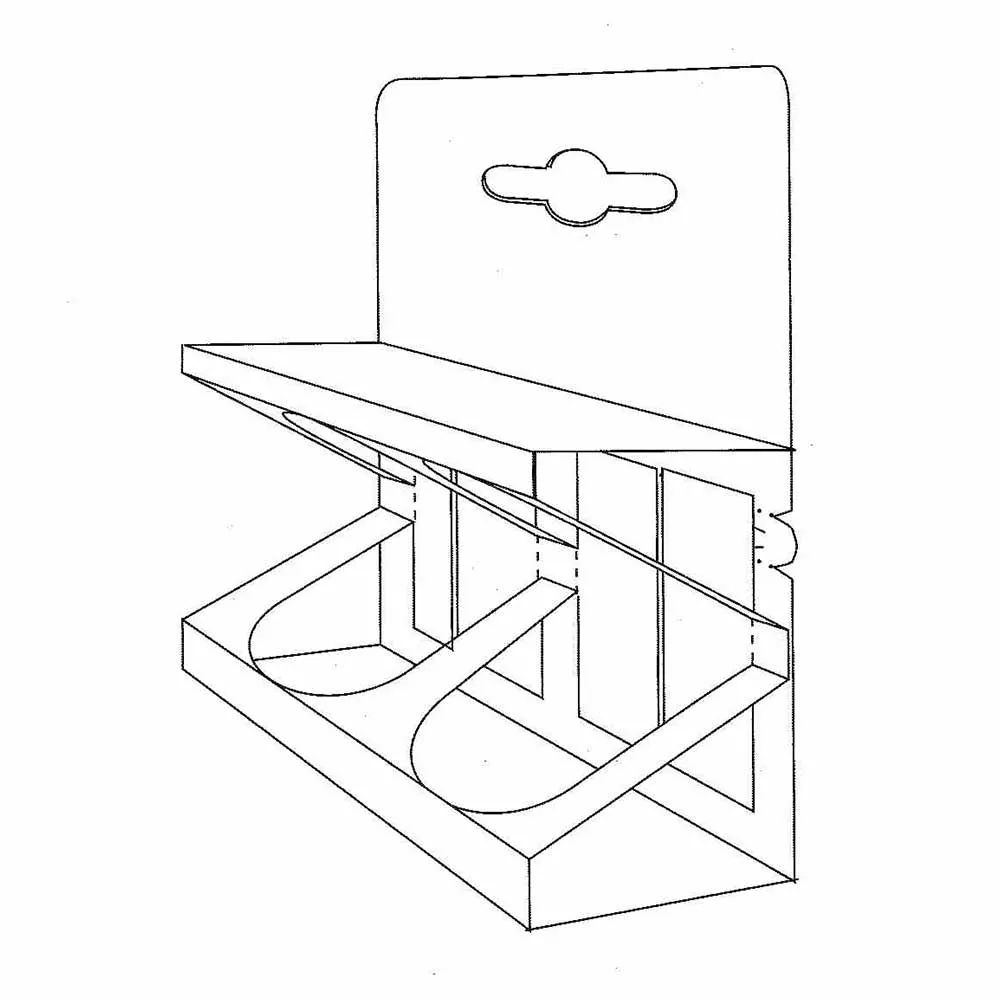 Pantalla abierta con doble fondo