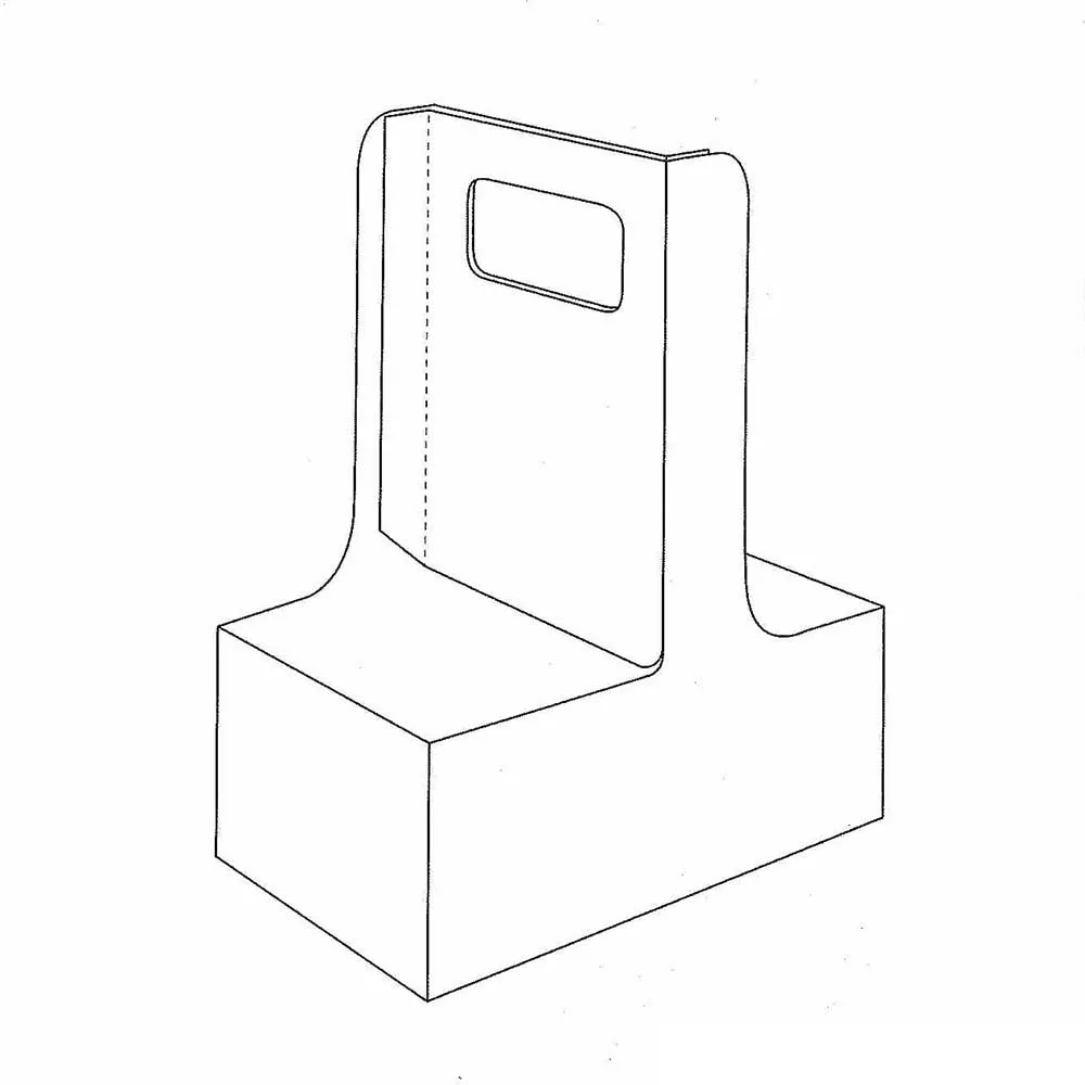 Portador de panel central